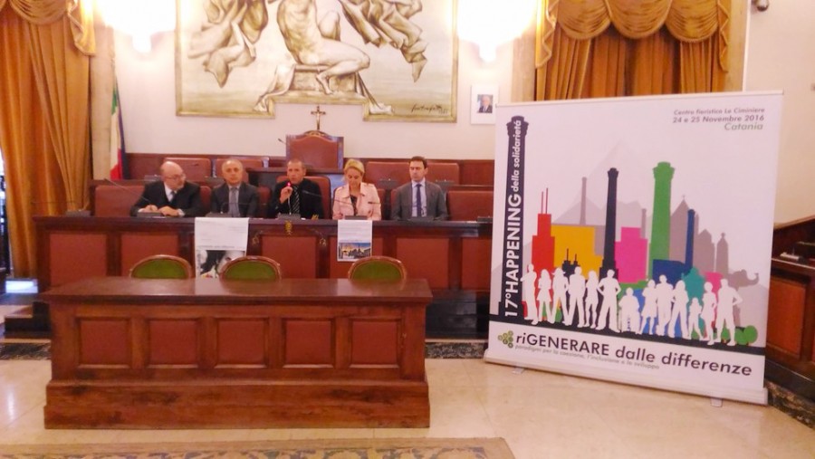 Conferenza stampa presentazione Happening, venerdì 18 Sala Consiliare Comune di Catania